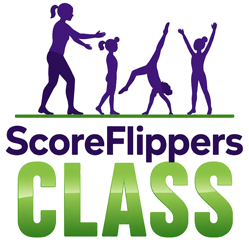 Gymnastics class coaching